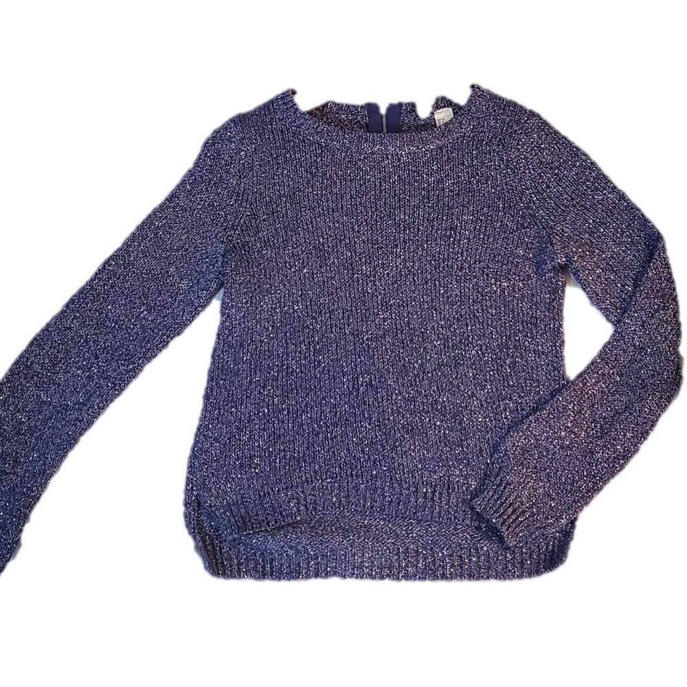 Sparkly Purple Sweater